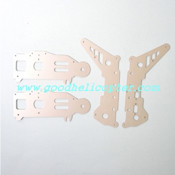 SYMA-S031-S031G helicopter parts metal frame set 4pcs (silver color) - Click Image to Close